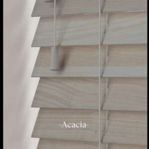 wooden blinds per m²