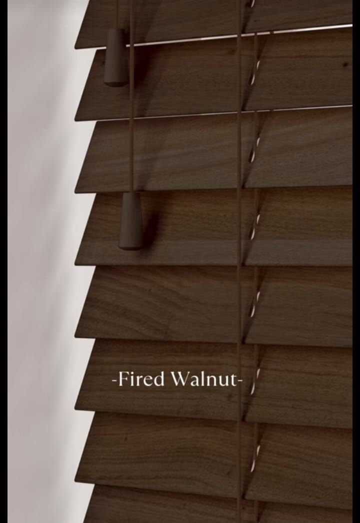 wooden blinds per m²