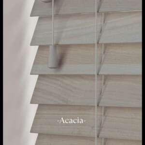 wooden blinds per m²