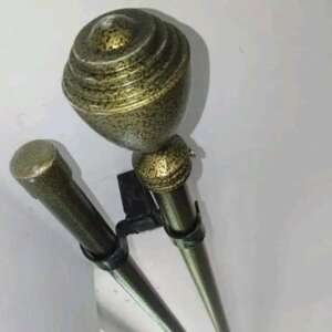 powder-coated curtain rods