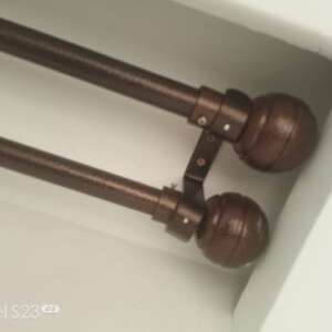 Powder-coated rod without accessories