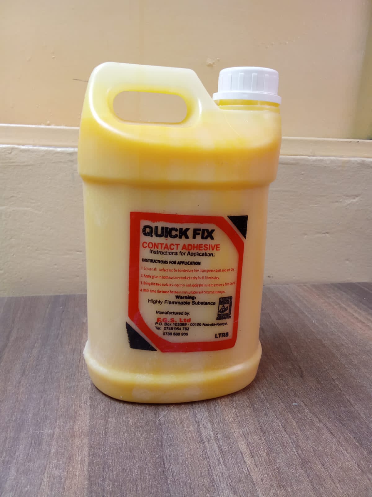 Cosmic Choices-788710 Contact Adhesive Clear Glue 2.5L