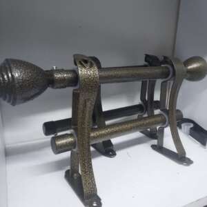 Powder Coated Curtain Rods antique gold