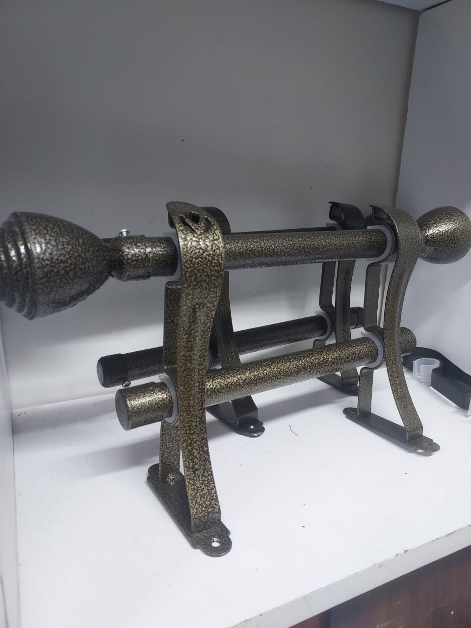 Cosmic Choices-982876 Powder Coated Curtain Rods antique gold