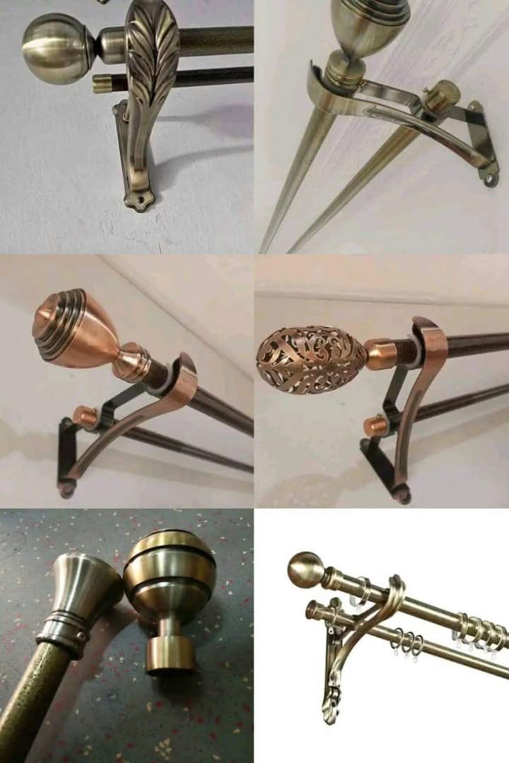 Cosmic Choices-045604 Smooth curtain rods accessories