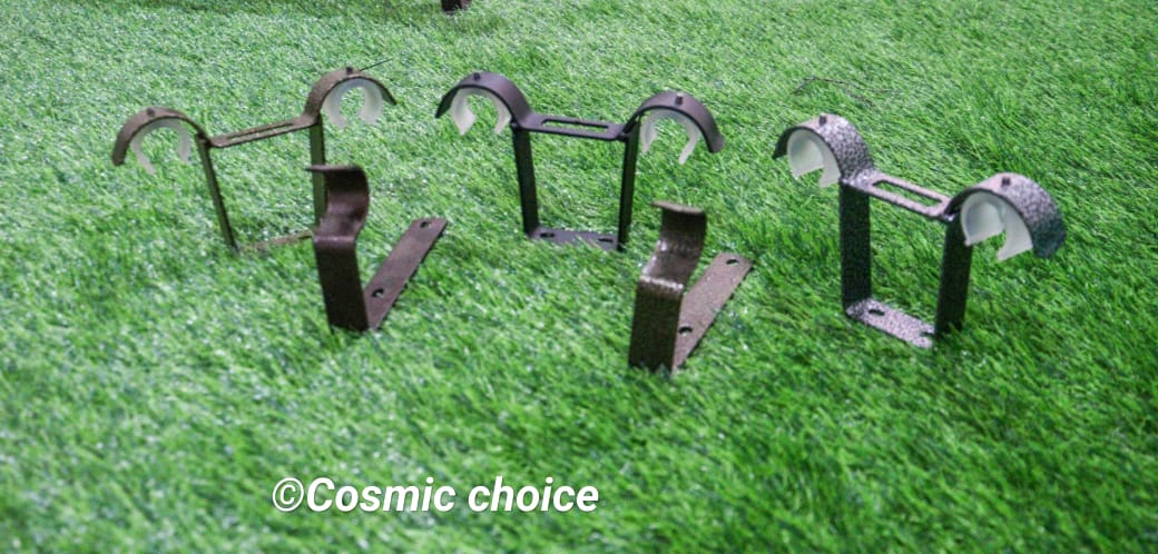 Cosmic Choices-403883 Powder-coated curtain rods ceiling bracket