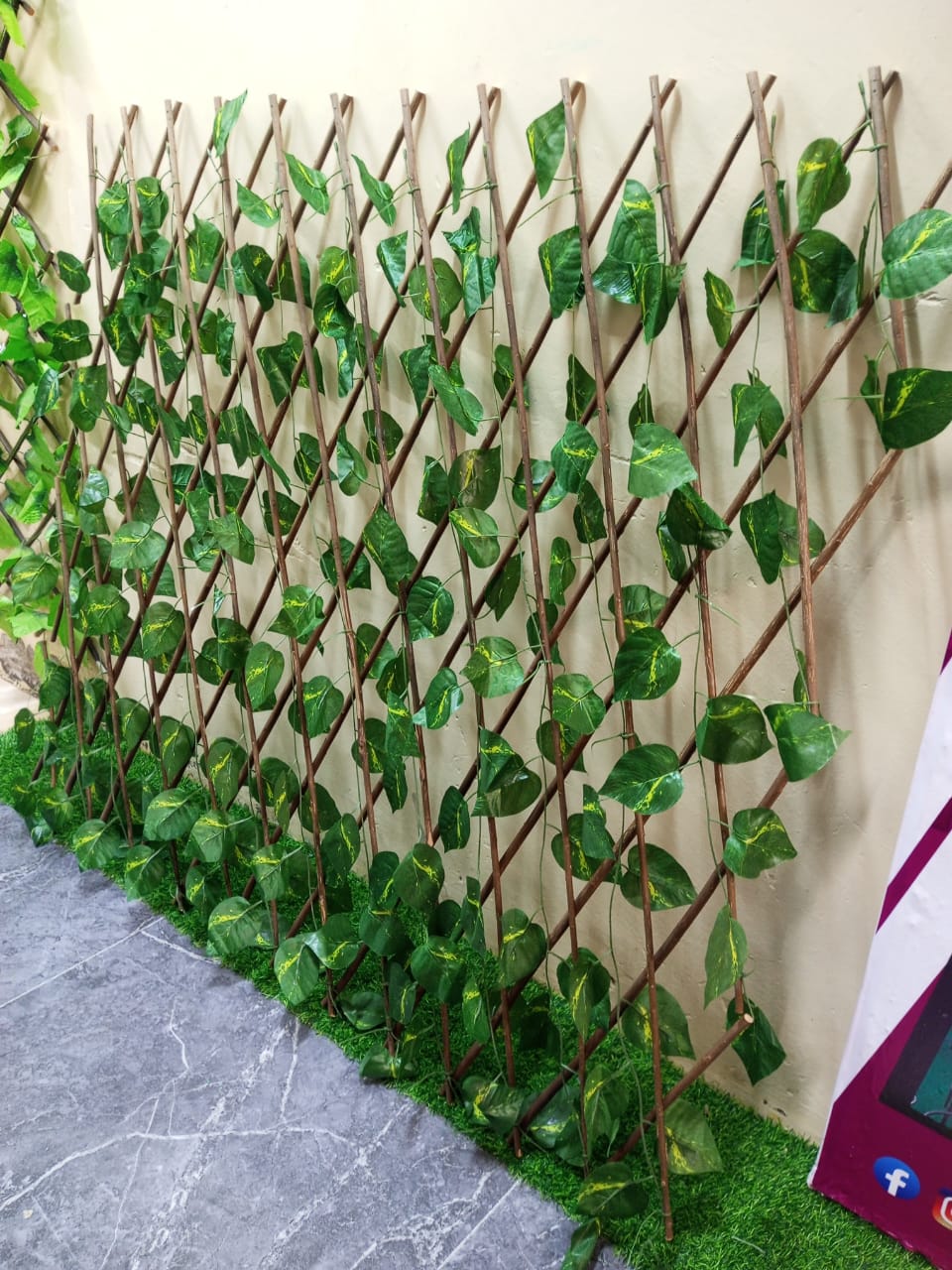 Cosmic Choices-420279 Artificial Stretchable Fences 2mx1m