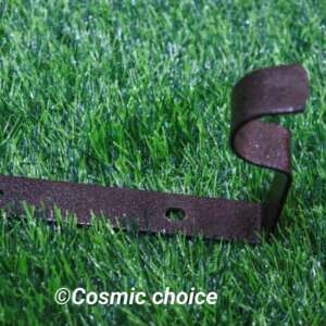 Powder-coated curtain rod single wall bracket