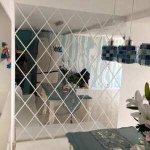 Diamond shape Acrylic Mirrors
