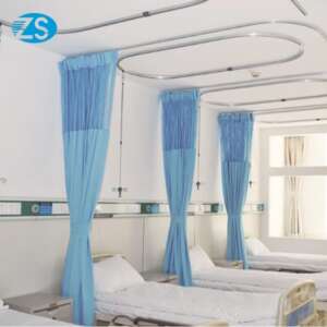 Bendable curtain rack