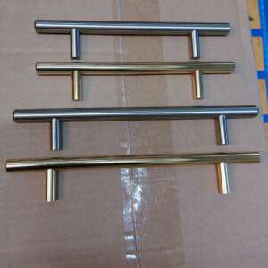 Straight drawer handle