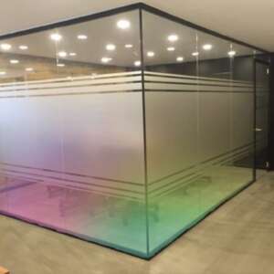 Toughened Glass partition