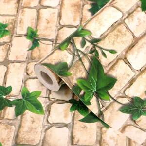 Self-adhesive wallpaper