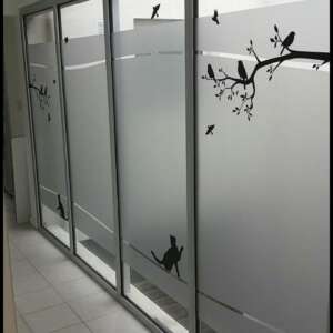 Toughened Glass partition