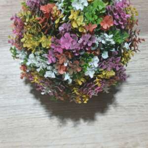 Artificial topiary ball