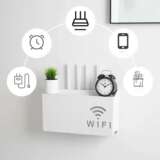 Wall mounted wireless WiFi router box