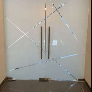 Toughened Glass partition