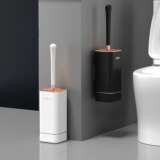 Luxury toilet brush and holder set