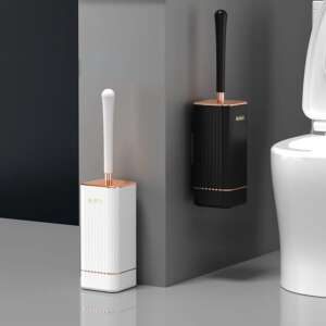 Luxury toilet brush and holder set