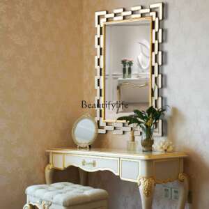 Creative entrance decorative wall mirror