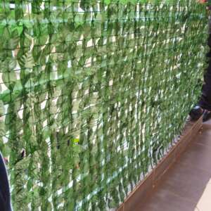 Green Privacy Fence
