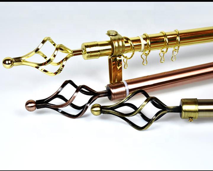 Cosmic Choices-286605 Imported 2M Double Curtain Rod