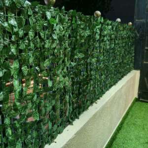 Green Privacy Fence
