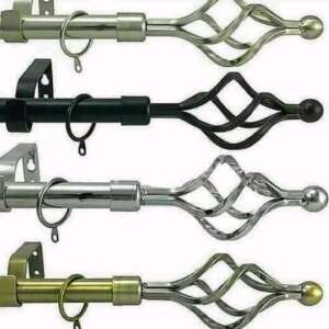Imported 2M Double Curtain Rod