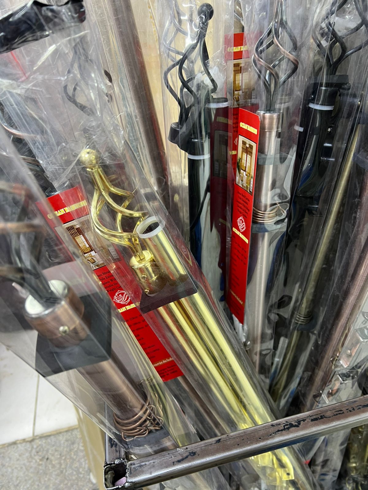 Cosmic Choices-676831 Imported 2M Double Curtain Rod (Copy)